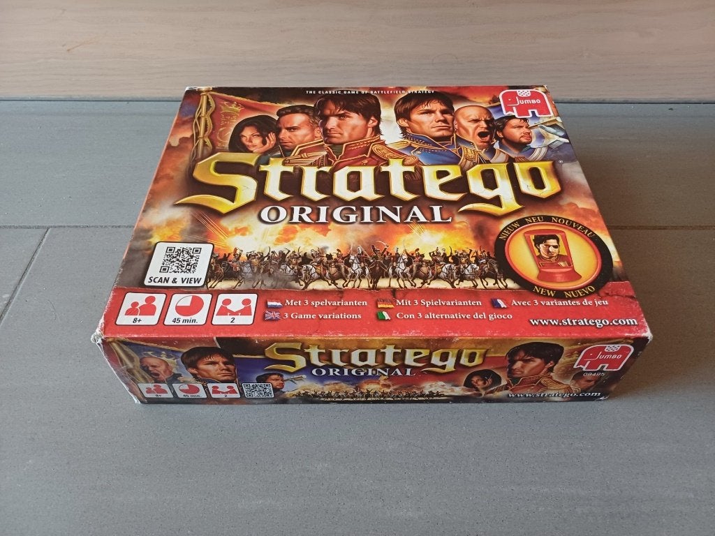 stratego spel compleet met spelregels, Een of twee spelers, Ophalen of Verzenden, Gebruikt