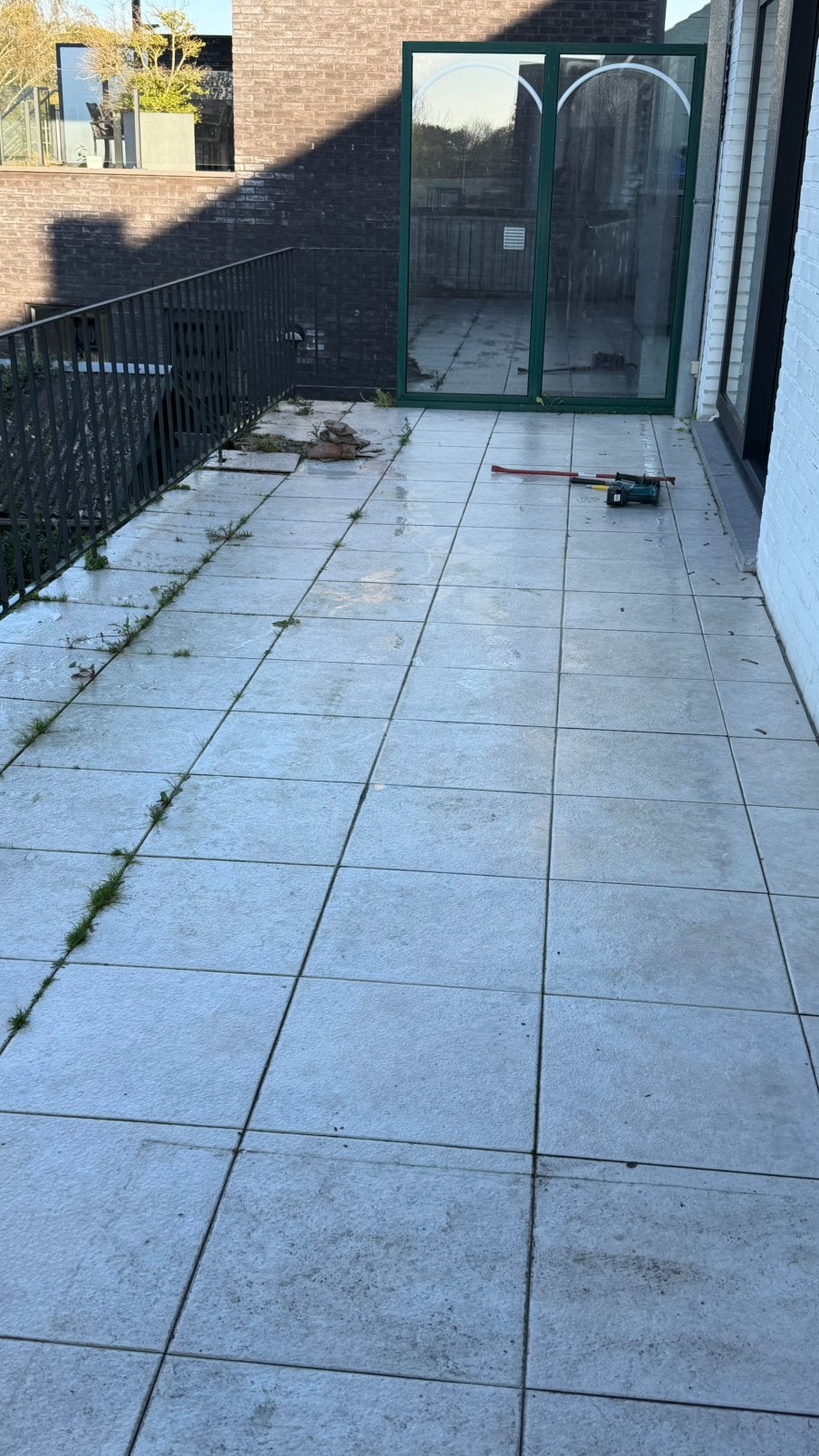 Gratis terrastegels, Ophalen, Gebruikt, Overige materialen