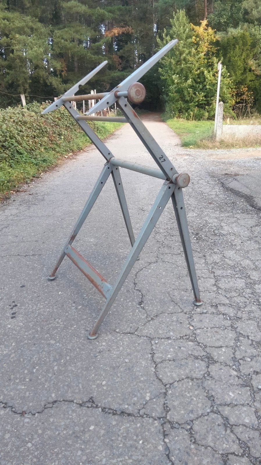 vintage tafel architect design Friso Kramer Cirkel Ahrend, Ophalen, Huis en Inrichting