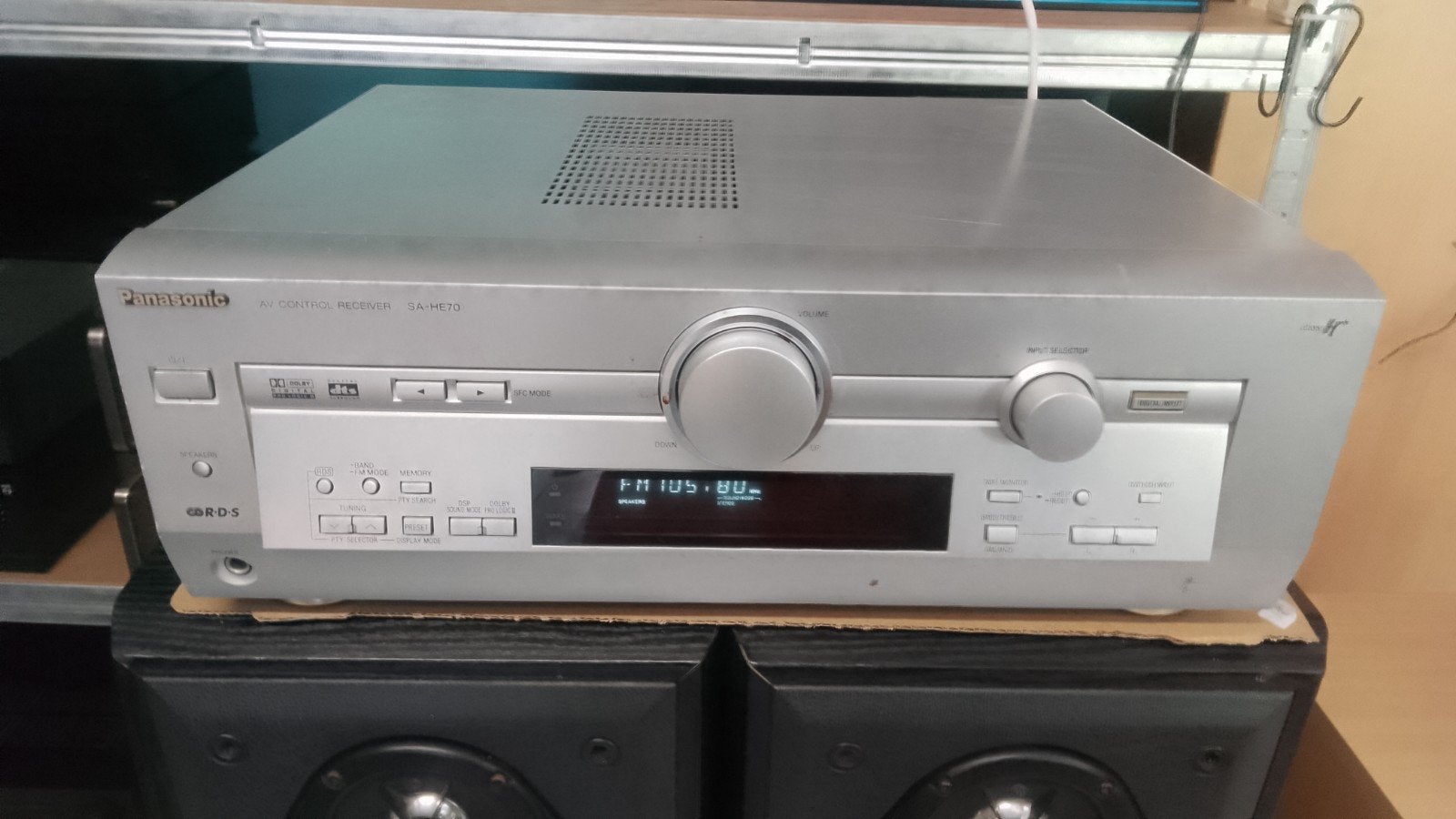 Prachtige versterker reicever Panasonic volledig na gezien k, Audio, Tv en Foto, Tuners, Ophalen