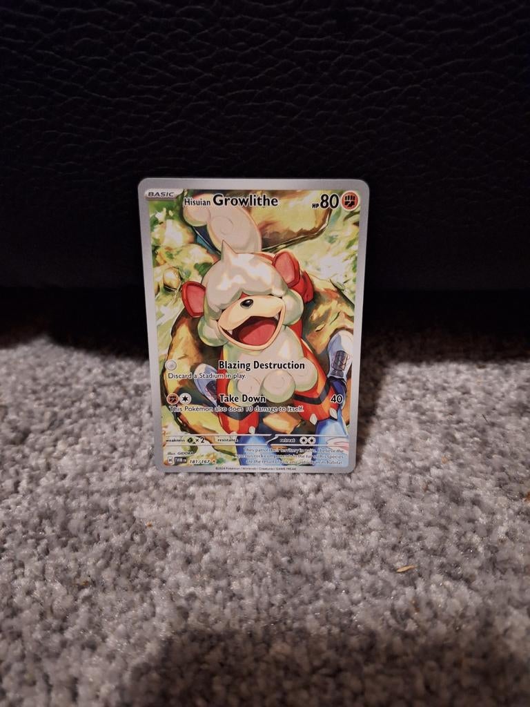 Pokemon Card Tcg Growlithe, Hobby en Vrije tijd, Ophalen of Verzenden