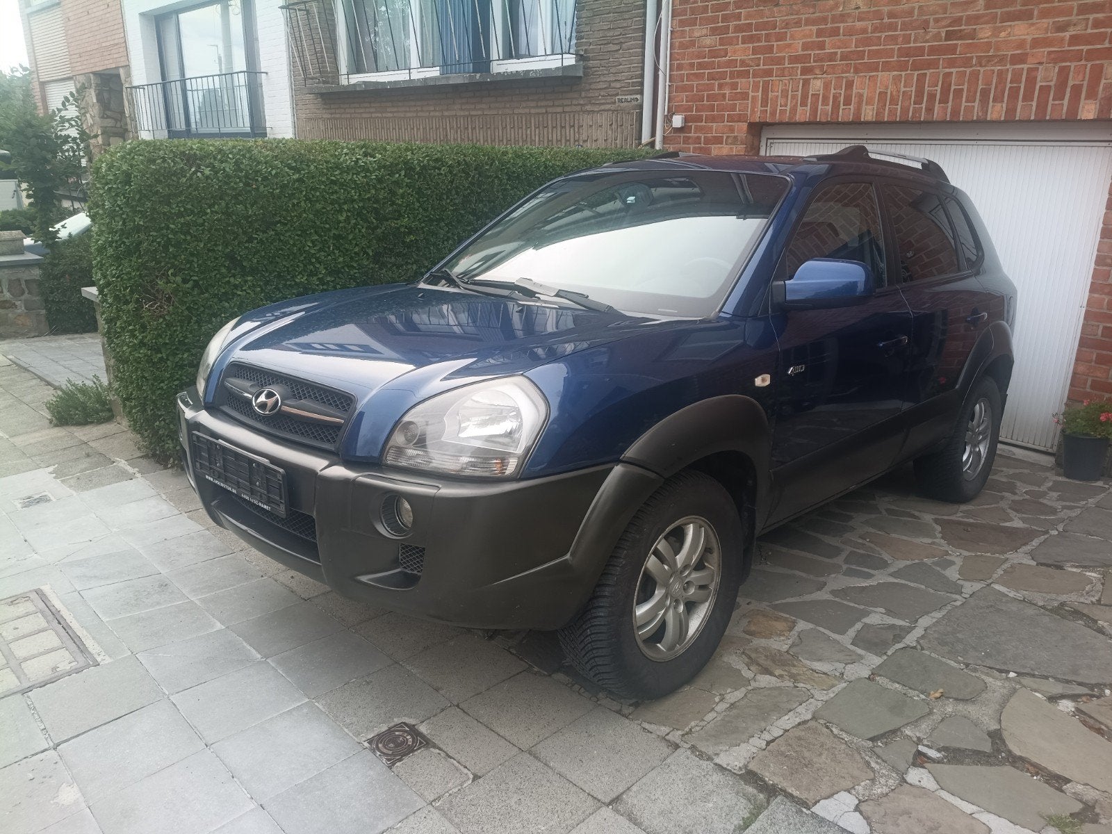 hyundai Tucson diesel problème pompe à eau démarre pas, Auto's, Hyundai, Zwart, 4 cilinders, Blauw, Leder