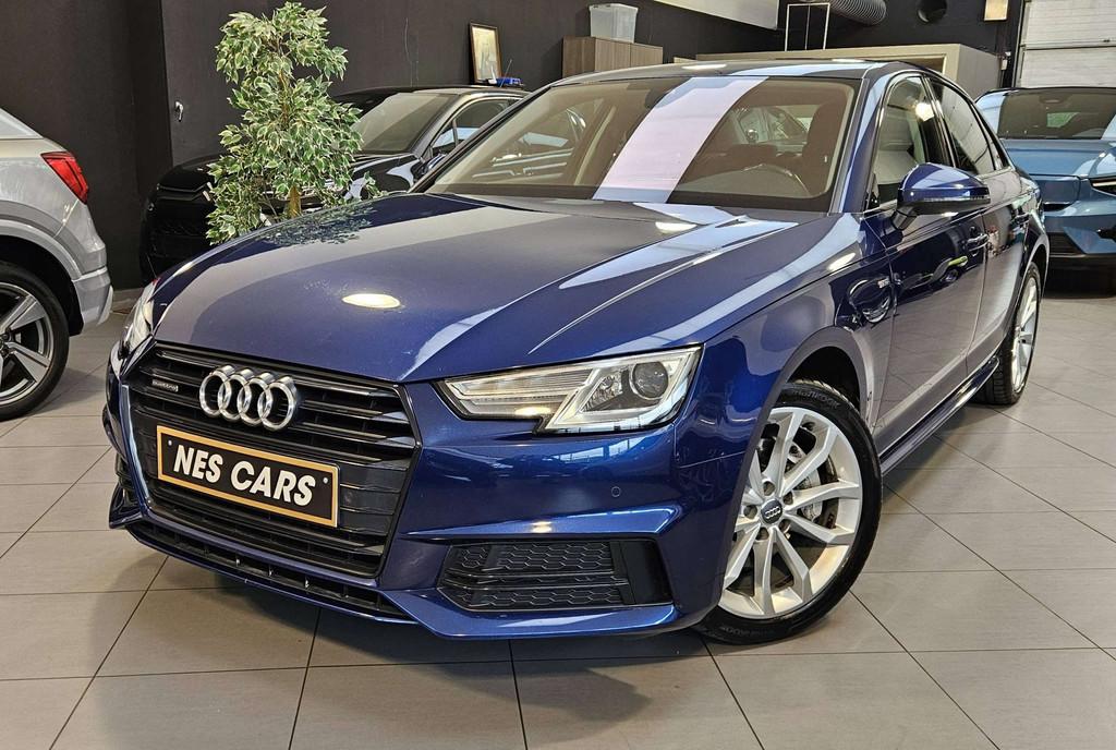 Audi A4 2.0 TDi QUATTRO S TRONIC,COCKPIT VIRTUAL,GPS,CAMERA,, Auto's, Automaat, Gebruikt, 4 cilinders, Blauw