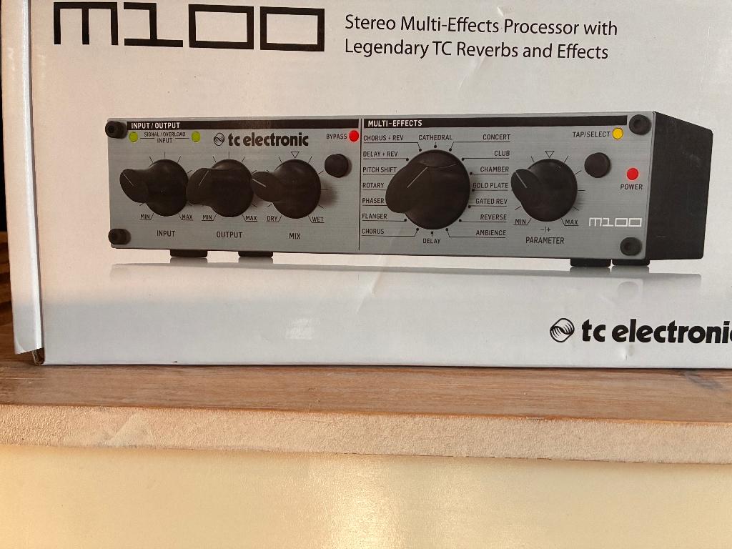 TC Electronic M100 Stereo Multi effect processor, Muziek en Instrumenten, Ophalen of Verzenden, Nieuw, Multi-effect