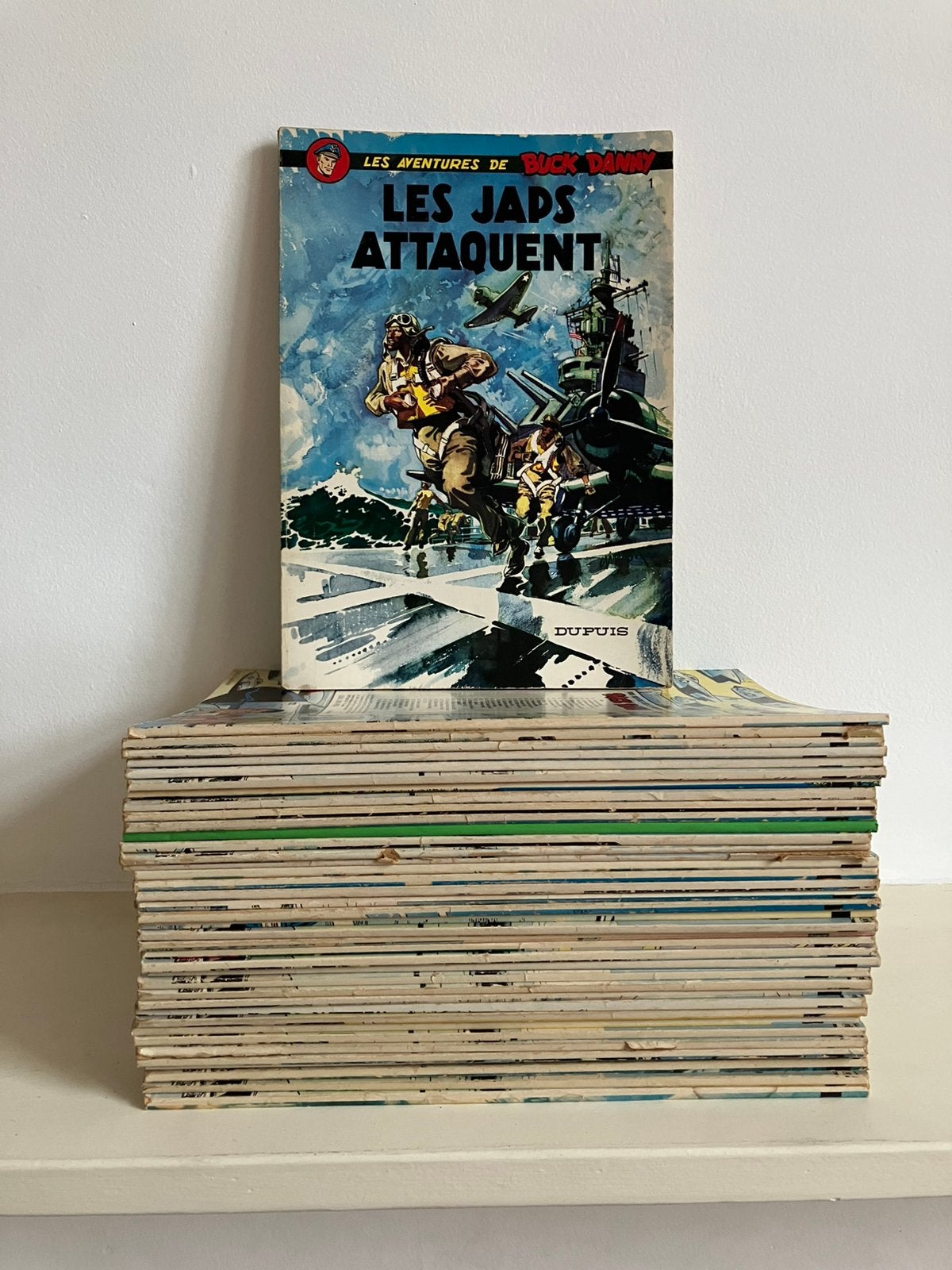 Buck Danny T1 a T40 - série suivante - TBE., Boeken, Complete serie of reeks, Verzenden, Gelezen