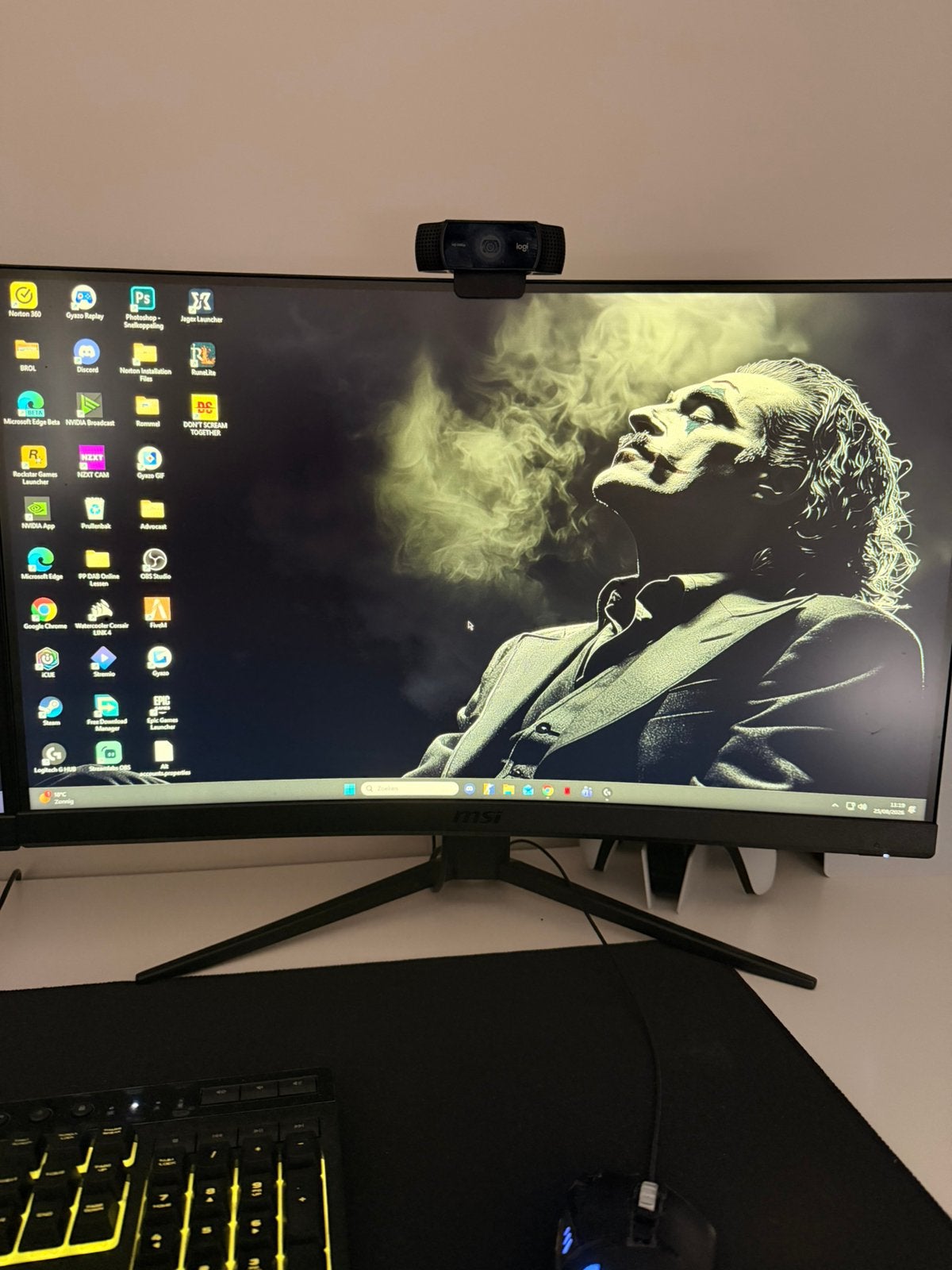 MSI G27C4 Curved 27 inch, 165hz Full HD VA 1929x1080, Ophalen, Zo goed als nieuw, HD, VA