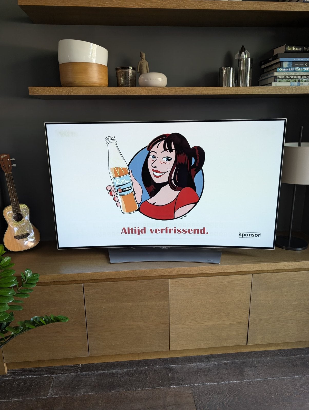 55 inch tv van LG, Audio, Tv en Foto, Televisies, Ophalen, Gebruikt, LG