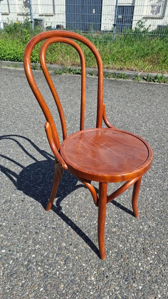 4 cafe boogstoel thonet bentwood horeca bistro taveerne lot, Ophalen of Verzenden, Hout