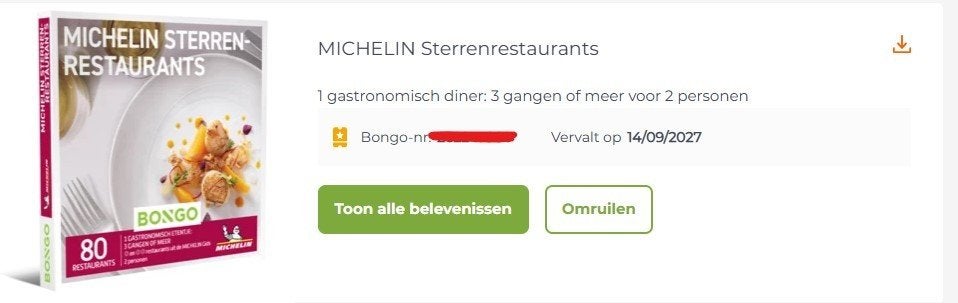 Plusieurs coupons Bongo avec une réduction de 25 %, Tickets & Billets