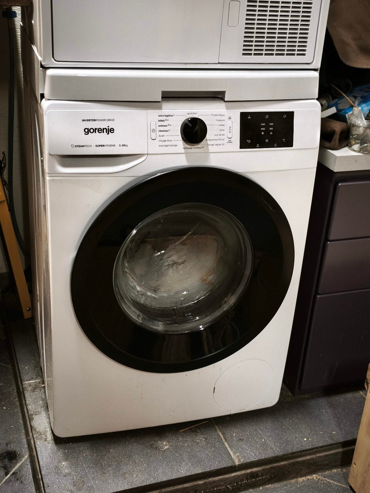 Lave linge Gorenje 10 kg, Enlèvement, Comme neuf