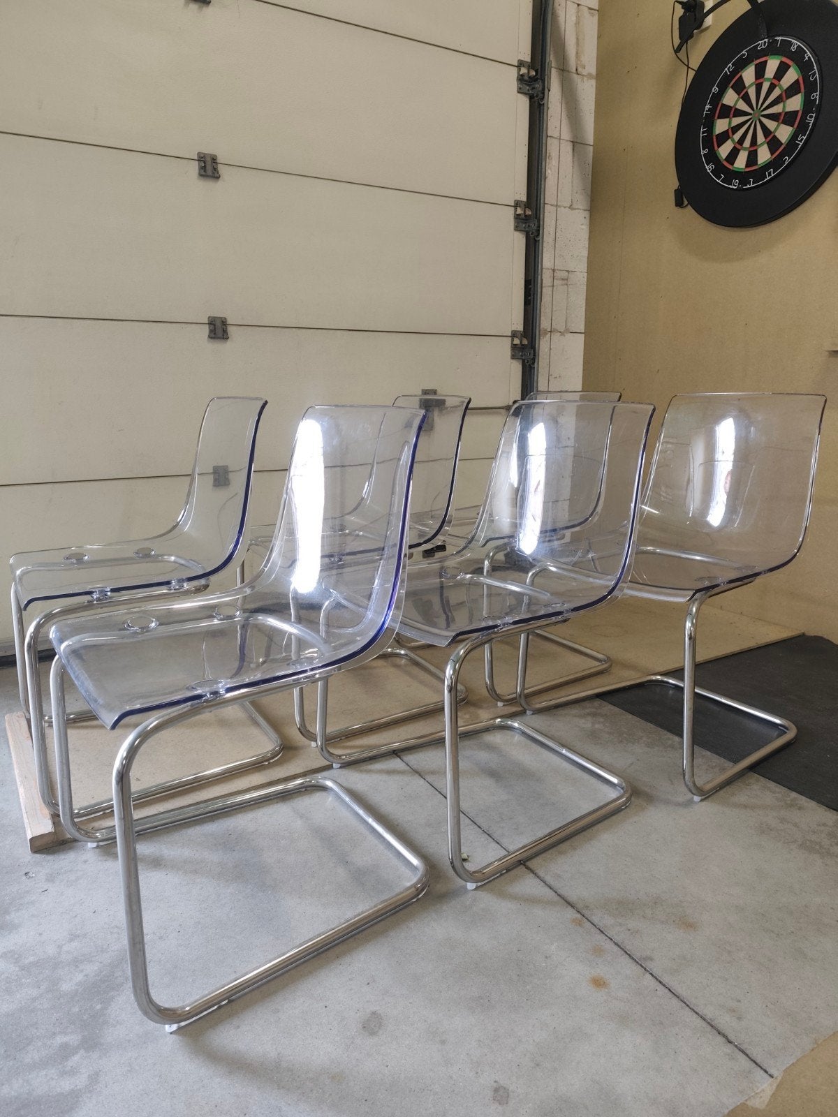 6 Ikea stoelen, Ophalen, Gebruikt