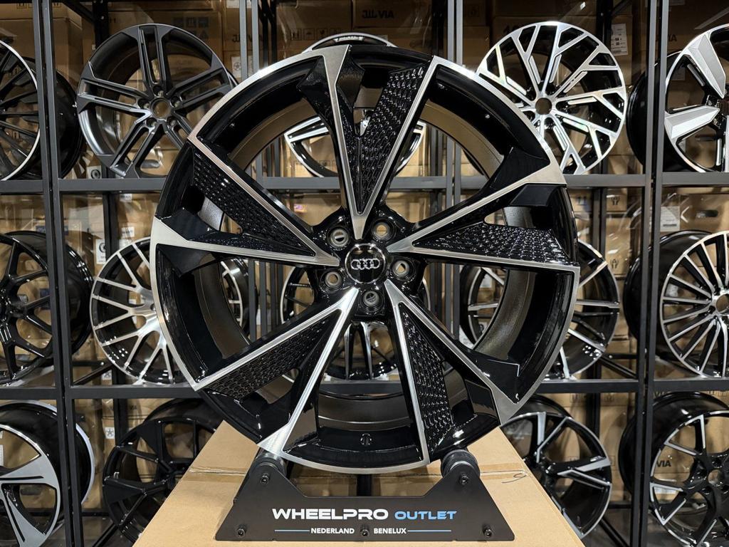 21 inch AUDI RS velgen 5X112 Q7 SQ7 Q8 ETRON S SQ A6 A7 A8, Véhicule de tourisme, -, Utilisé, -