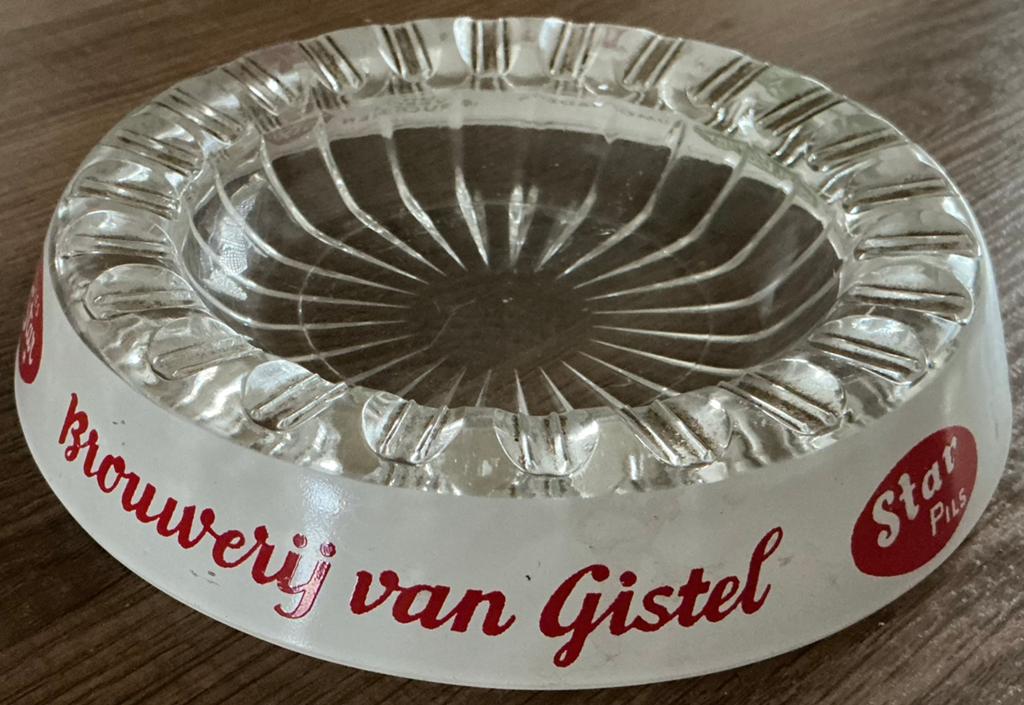 BROUWERIJ VAN GISTEL asbak, Verzamelen, Ophalen of Verzenden, Zo goed als nieuw, Gebruiksvoorwerp