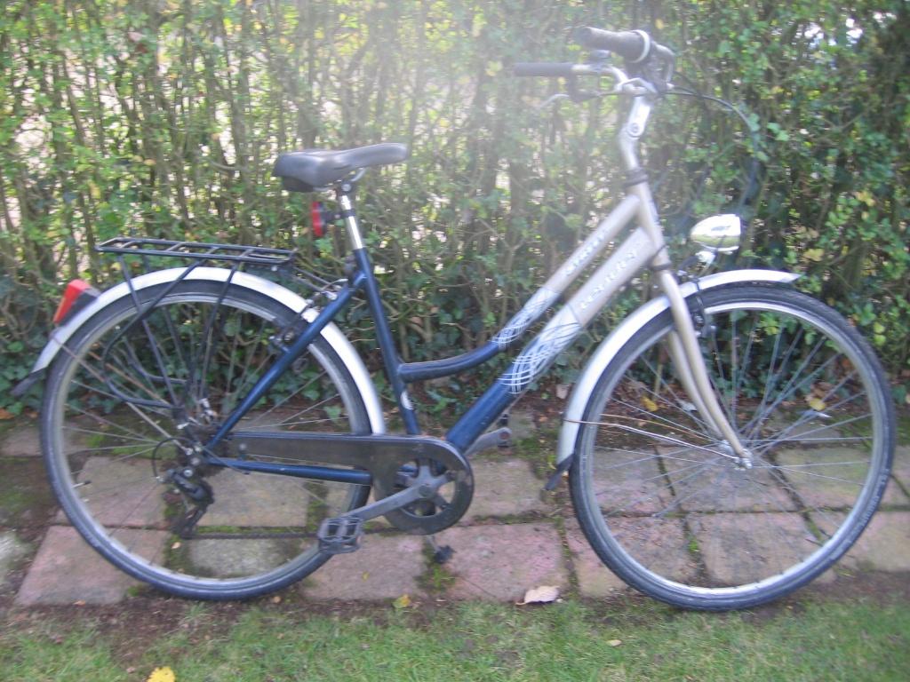 28 inch rijklare aluminium damesfiets met 6 versnellingen, Gebruikt, Versnellingen, 50 tot 53 cm, Ophalen