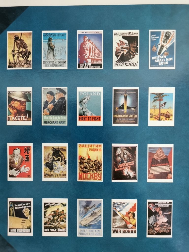 Reproducties van originele oorlogsaffiches wo2, Enlèvement ou Envoi, Autres, Photo ou Poster