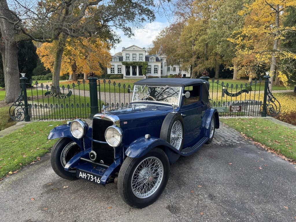 Alvis Firefly Cabriolet Unieke Oldtimer 1932 Leer Cabrio, foto 2