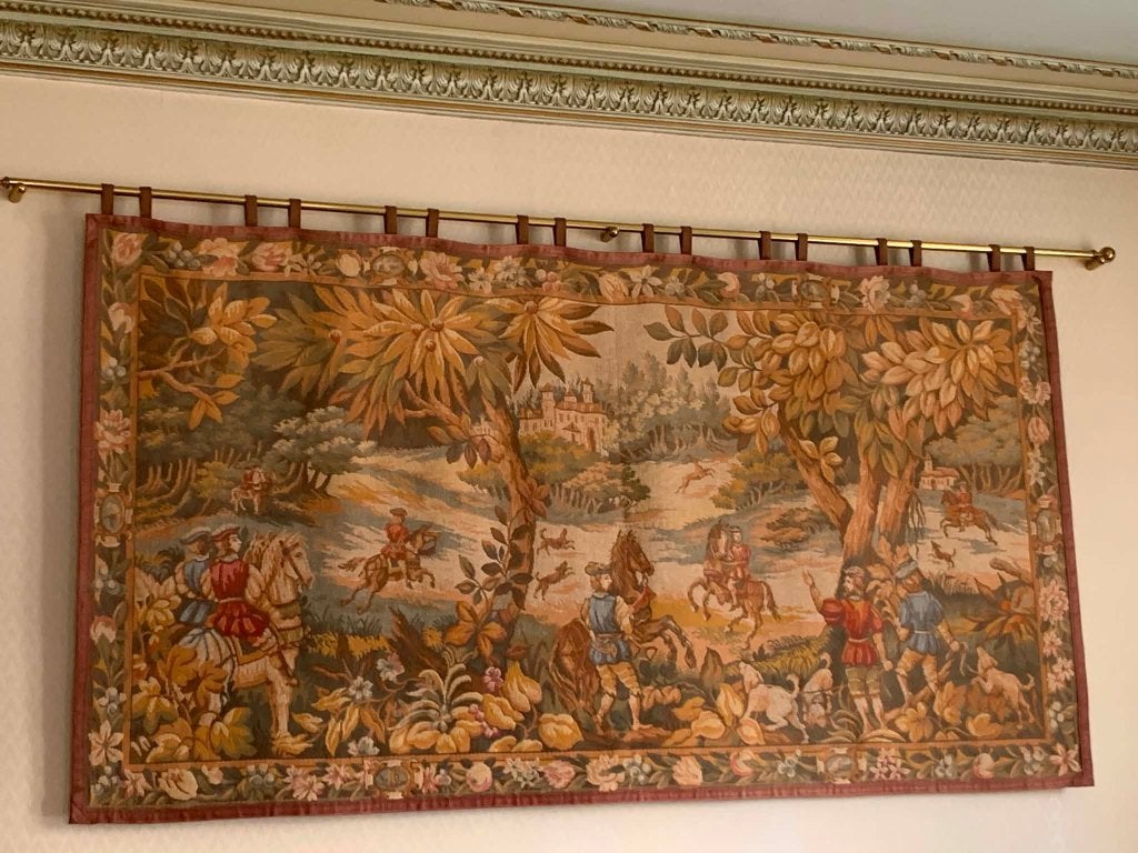 WANDDOEK, Ophalen