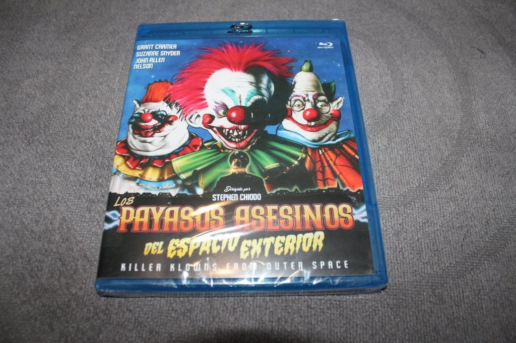 Blu-ray Killer Klowns from Outer Space (spaanse uitgave), Horror, Engels, Vanaf 16 jaar, Film