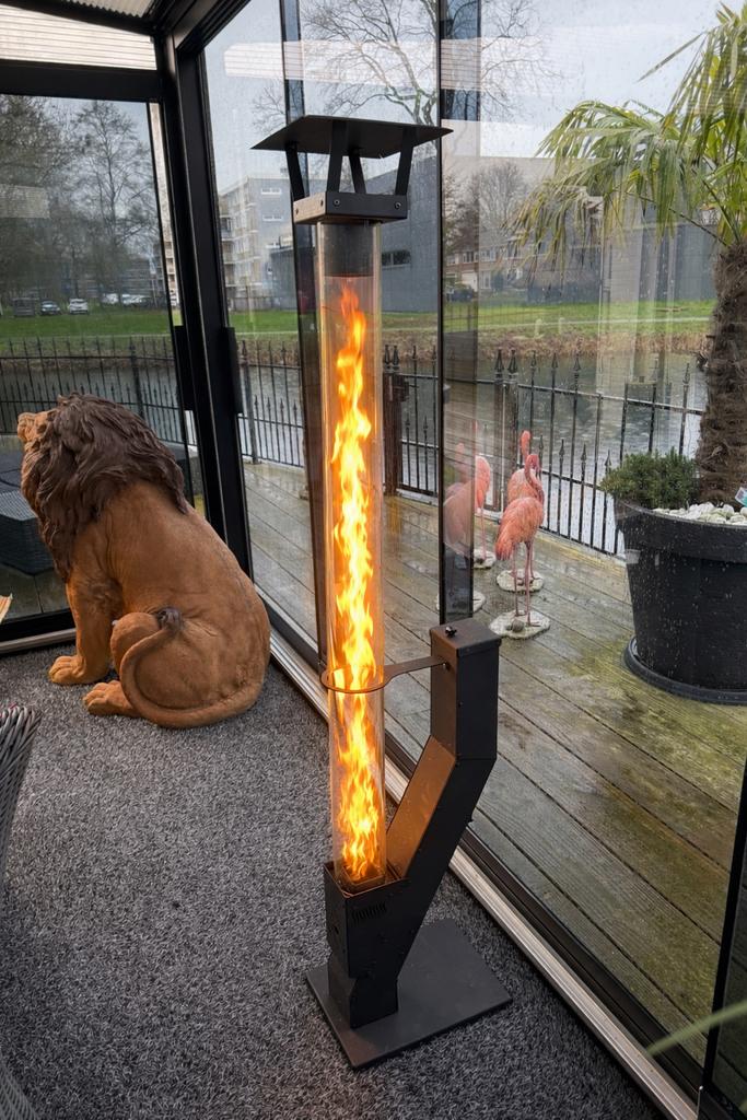 Palletkachel Verandaheater, Enlèvement ou Envoi, Comme neuf