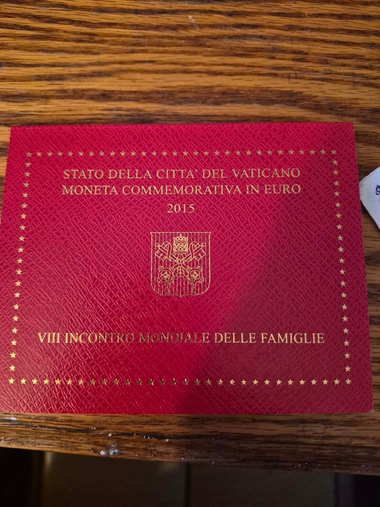 €2 Vaticaanstad 2015 BU blister, Timbres & Monnaies, Monnaies | Europe | Monnaies euro, Enlèvement, Vatican
