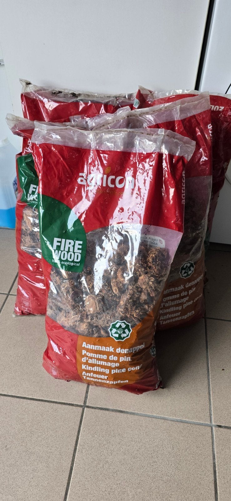 5 sac de pommes de pin d allumage pour feu, Maison & Meubles, Poêles, Enlèvement, Bois