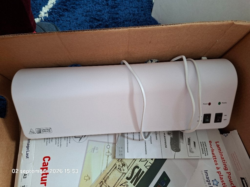 a3 laminator, Hobby en Vrije tijd, Ophalen of Verzenden, Zo goed als nieuw