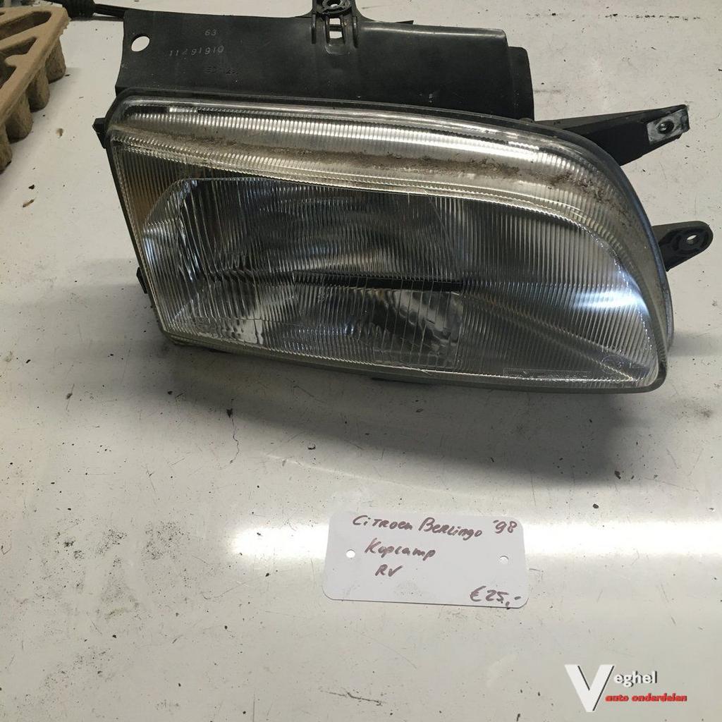 Citroen Berlingo 1998 Koplamp Rechtsvoor, Auto-onderdelen, Gebruikt, -, -, Ophalen of Verzenden
