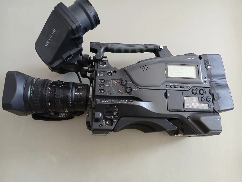 SONY PMW-320K XDCAM EX Camcorder + Fujinon 16X, Sony, Appareil photo, Enlèvement, Utilisé