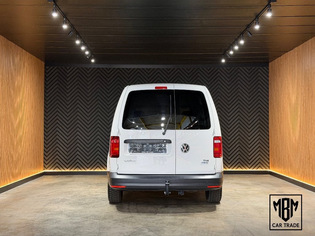 ✅Vw Caddy Maxi Kombi 2.0TDI LichteVracht 5Zit GARANTIE Trekh, 75 kW, 4 cilinders, Wit, Bedrijf