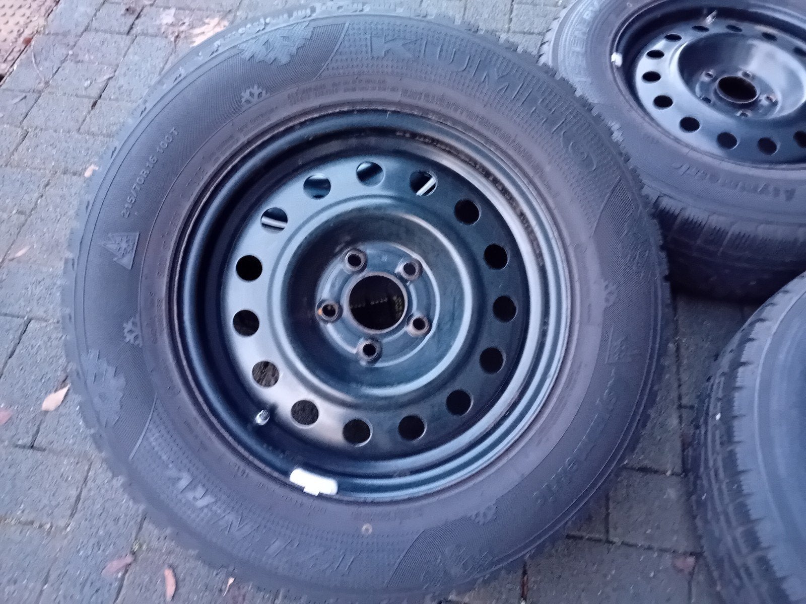 Winterbanden velgen Kia Sportage 16inch 5x114 TPMS 8mm ❄️, Ophalen, Gebruikt