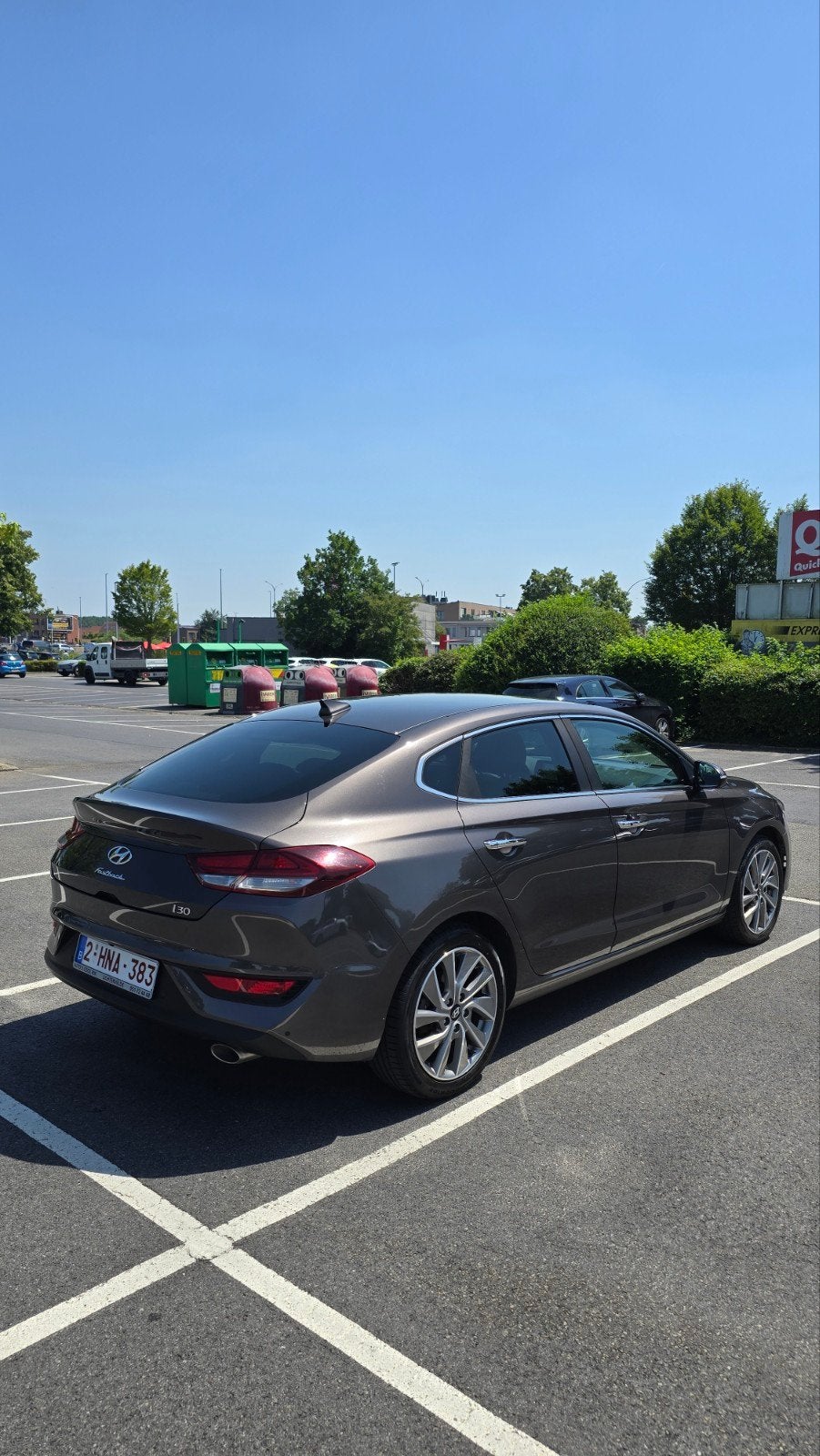 Hyundai i30 fastback 1.4 turbo benzine, Auto's, Euro 6, 4 cilinders, Leder en Stof, Handgeschakeld