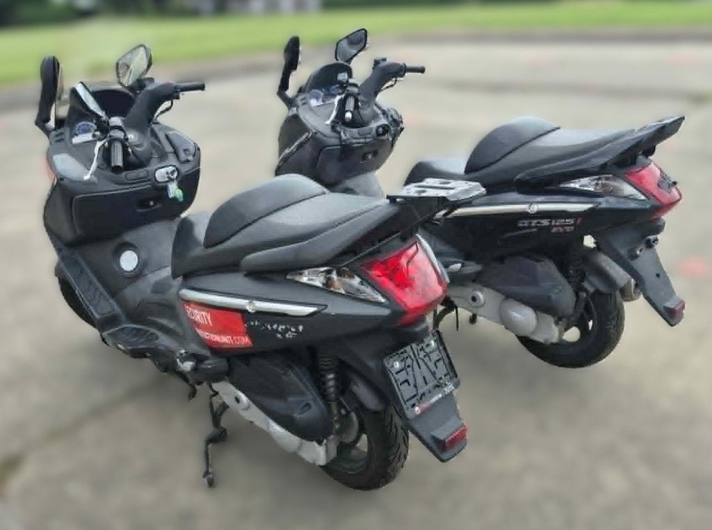 2 scooter sym 125 evo evo echange contre quad evo 125 sym, Ophalen