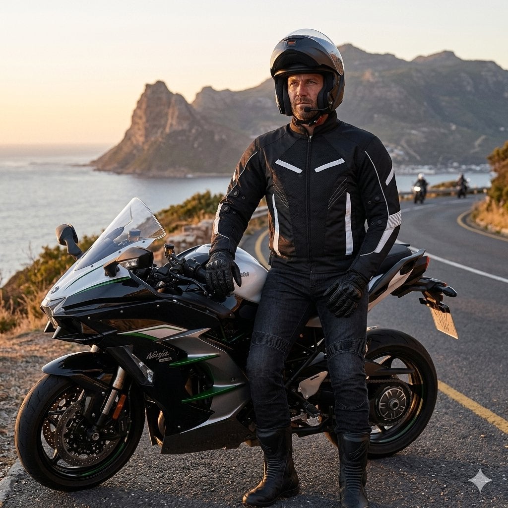 Nieuwe zomermotorjas van mesh en textiel, Motoren, Kleding | Motorkleding, Verzenden, Nieuw met kaartje, Dames, Jas | textiel