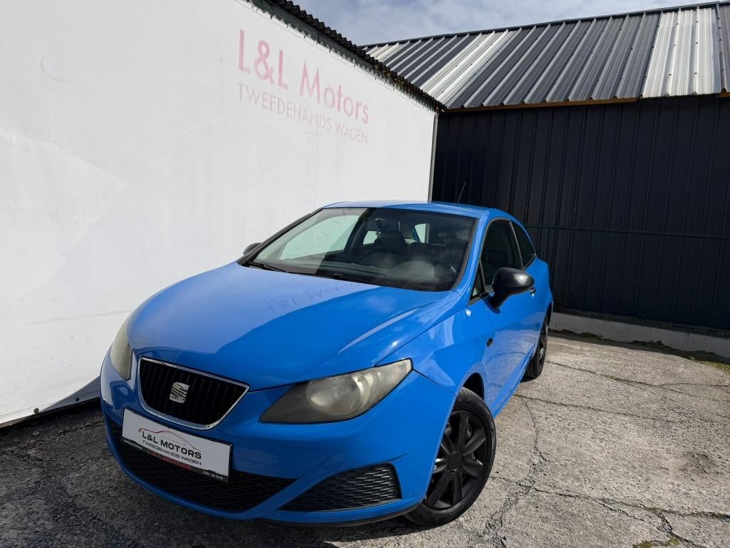 Seat Ibiza 1.2i 70Cv Airco/Climatisation Euro4 Zone Lez 2030, Auto's, Seat, Voorwielaandrijving, Stof, 4 cilinders, Blauw