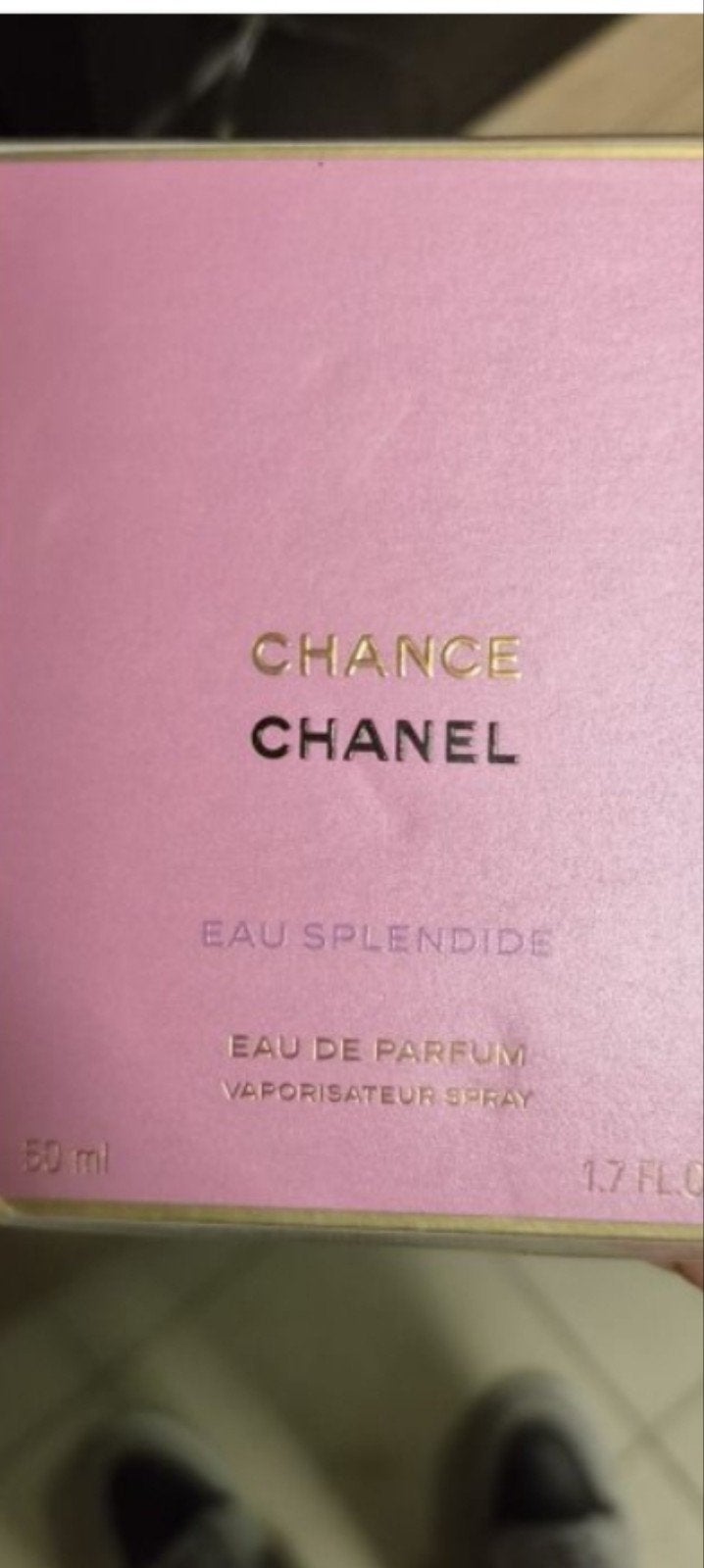 parfume chance chanel 50 ml origeneel, Ophalen of Verzenden