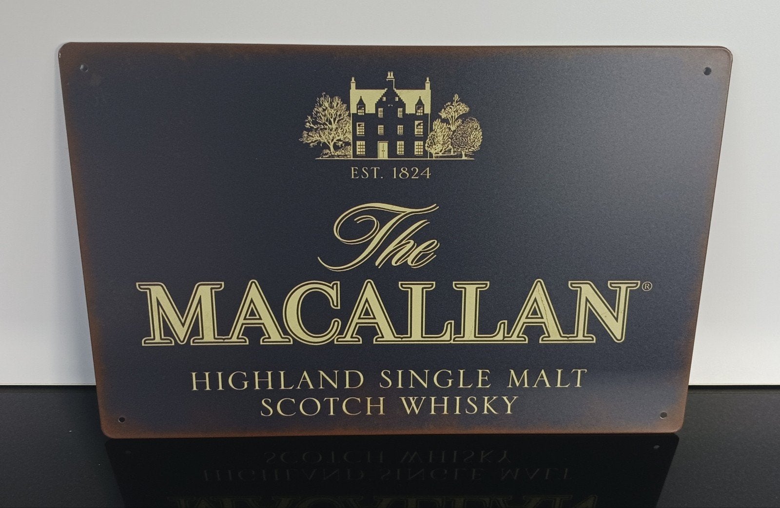 Whisky Reclameborden, Verzamelen, Biermerken, Ophalen of Verzenden, Nieuw, Reclamebord, Plaat of Schild, Overige merken