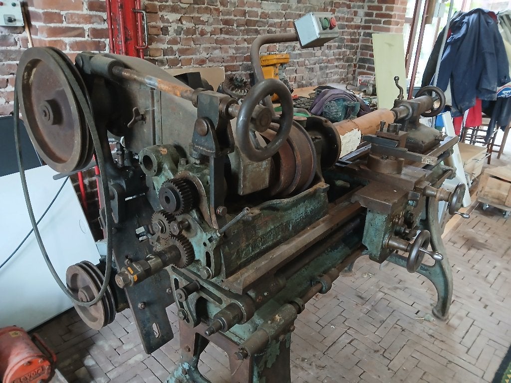 Gietijzeren draaibank 300€, Ophalen, Gebruikt