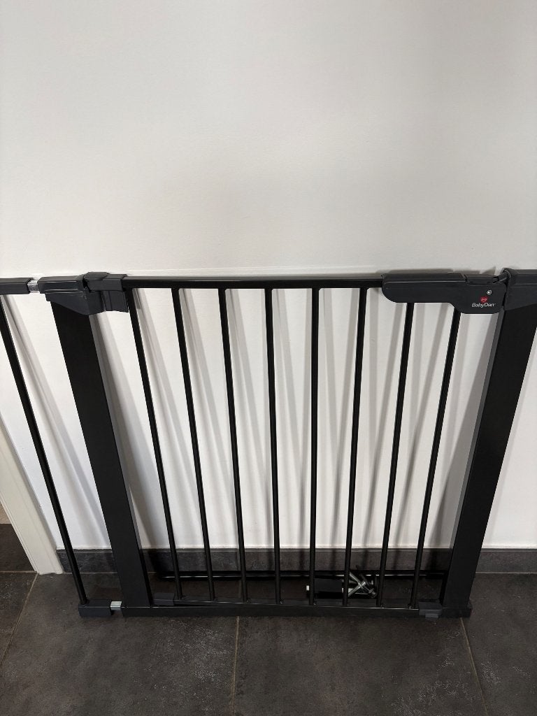 Zwart traphekje, Kinderen en Baby's, Ophalen, Gebruikt, Aluminium, Klemhekje