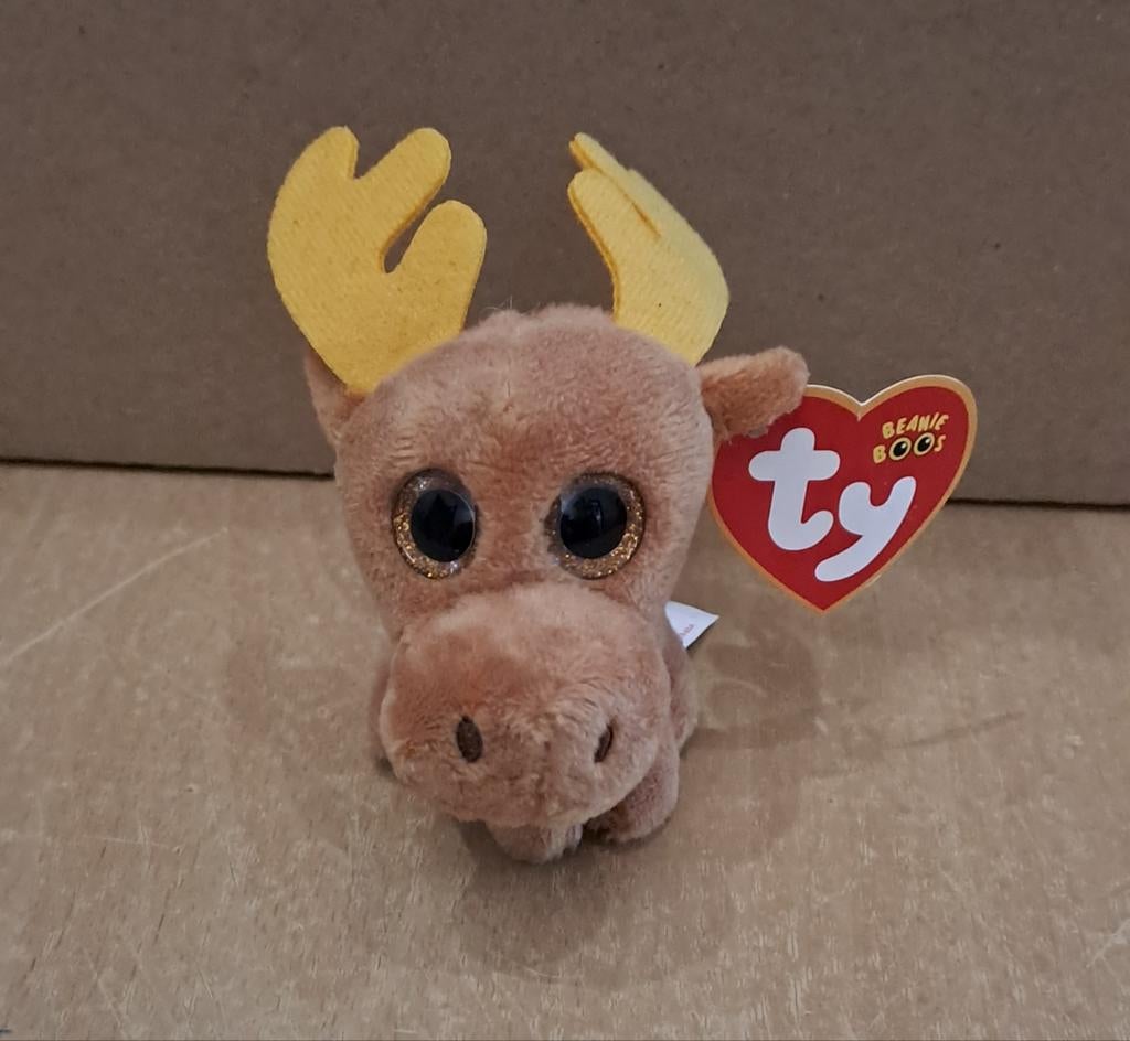 Figurine Happy Meal en peluche Ty Reindeer McDonalds (2017), Enlèvement ou Envoi, Comme neuf