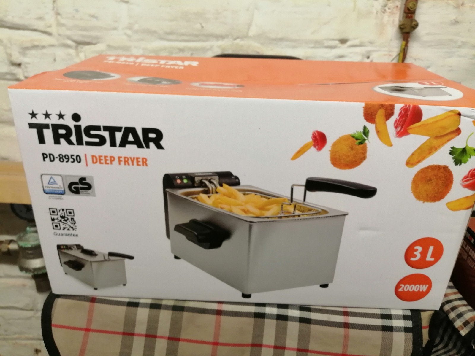 Frietketel Tristar 3 liter, 2000 Watt, Elektronische apparatuur, Frituurpannen, Ophalen