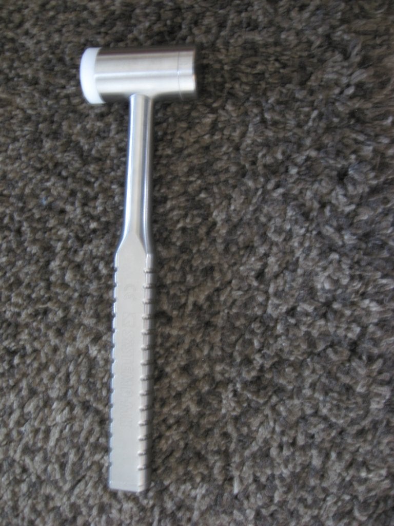 Hamer RVS, Doe-het-zelf en Bouw, Gereedschap | Handgereedschap, Ophalen, Nieuw, Hamer
