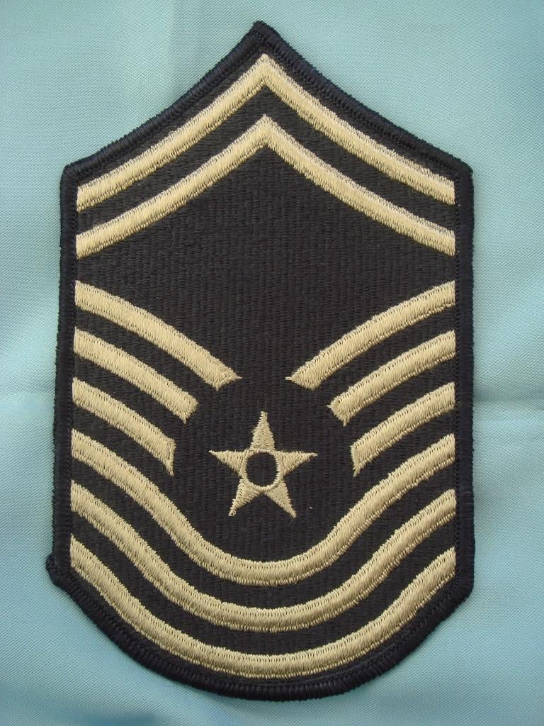 USAF # 9 - CHIEFF MASTER SERGEANT 1 (1 ex), Ophalen of Verzenden, Luchtmacht, Embleem of Badge