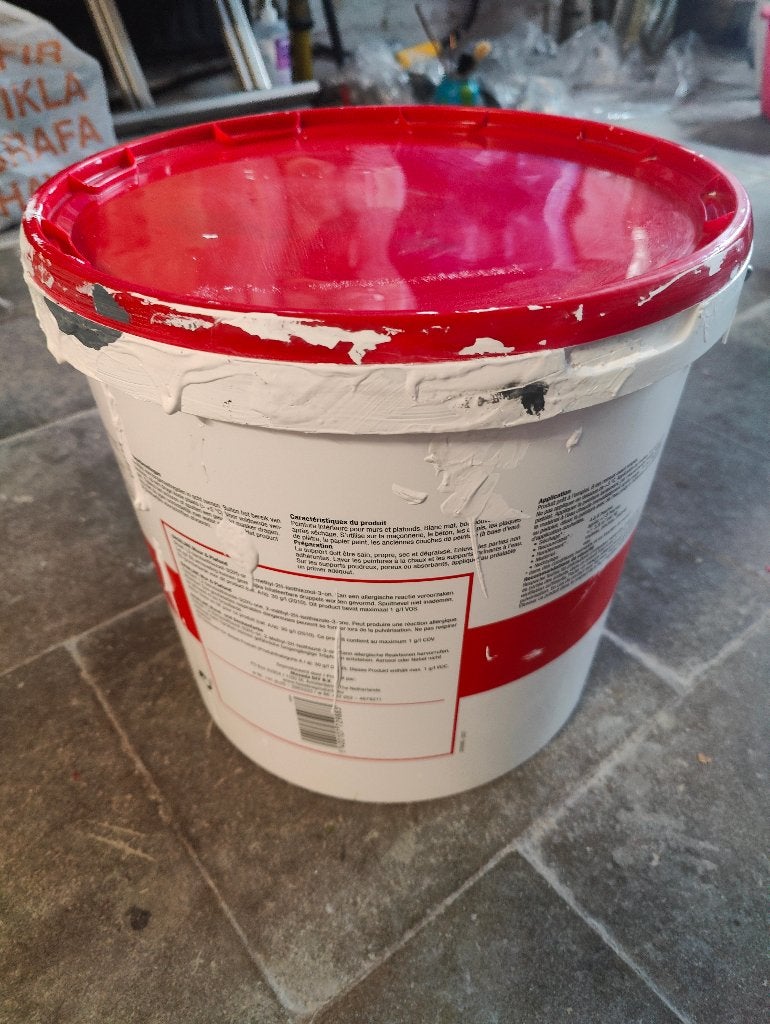 Baseline Muur & Plafond Muurverf - Mat - Wit - 25kg, Ophalen, Wit, 20 liter of meer, Verf