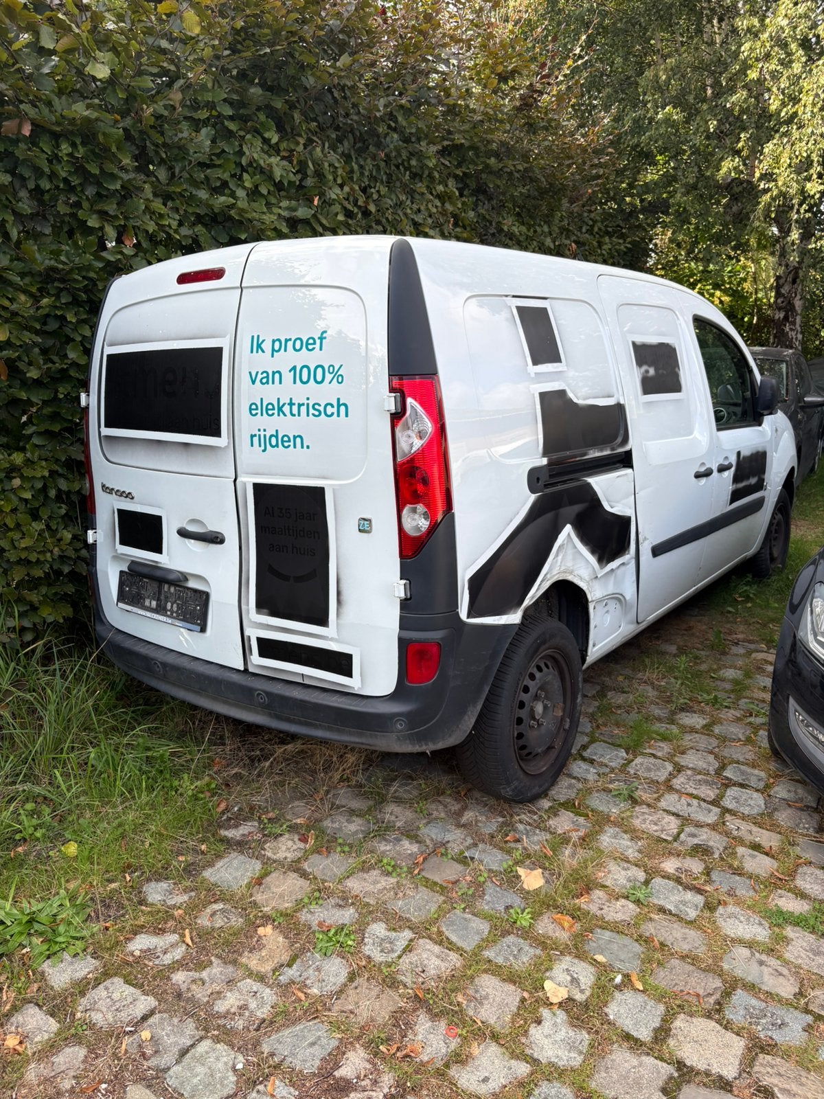 Renault Kango ZE 2013 pour pieces, Autos, Achat, Euro 6, 2 places, Noir