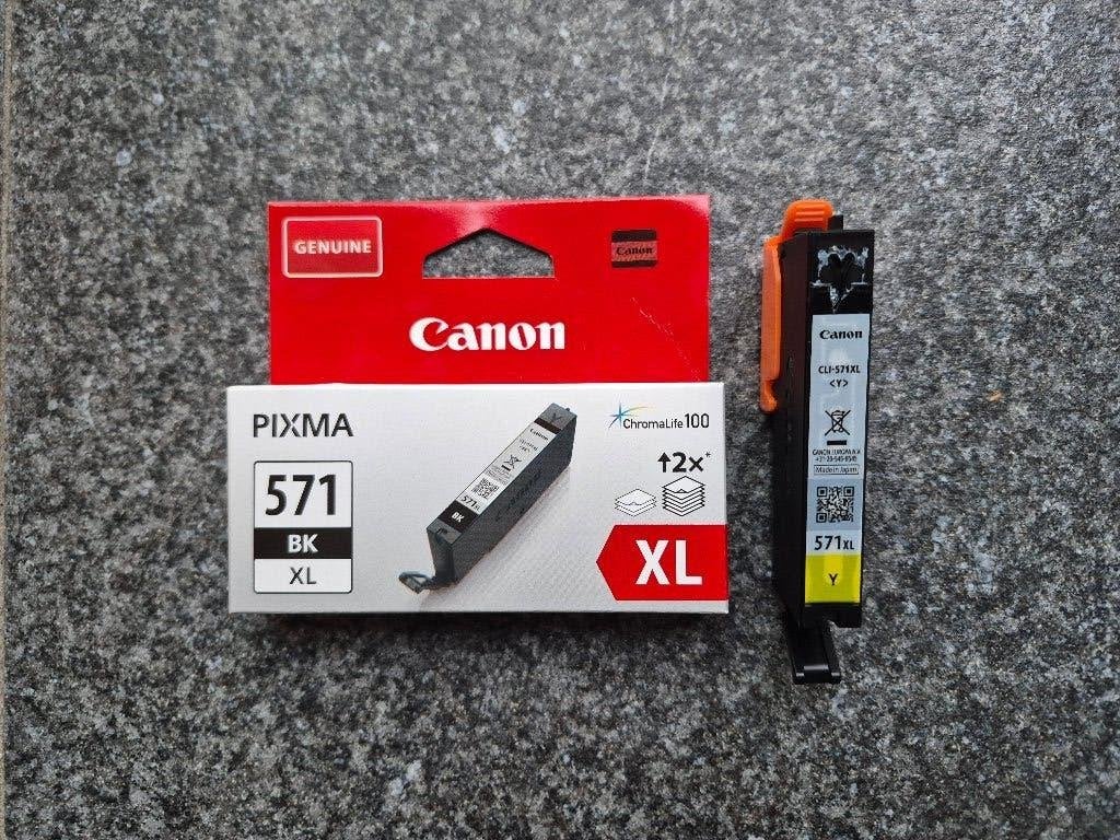 Inktcartridges CANON PIXMA N 571, Informatique & Logiciels, Fournitures d'imprimante, Enlèvement, Neuf, Cartridge, Canon