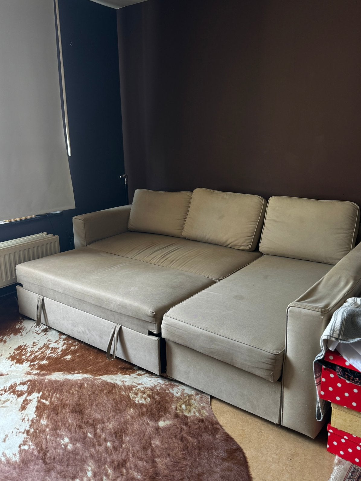 Zithoek bank Ikea, Huis en Inrichting, Zetels | Zetels en Chaises Longues, Ophalen, Gebruikt, Vierpersoons of meer