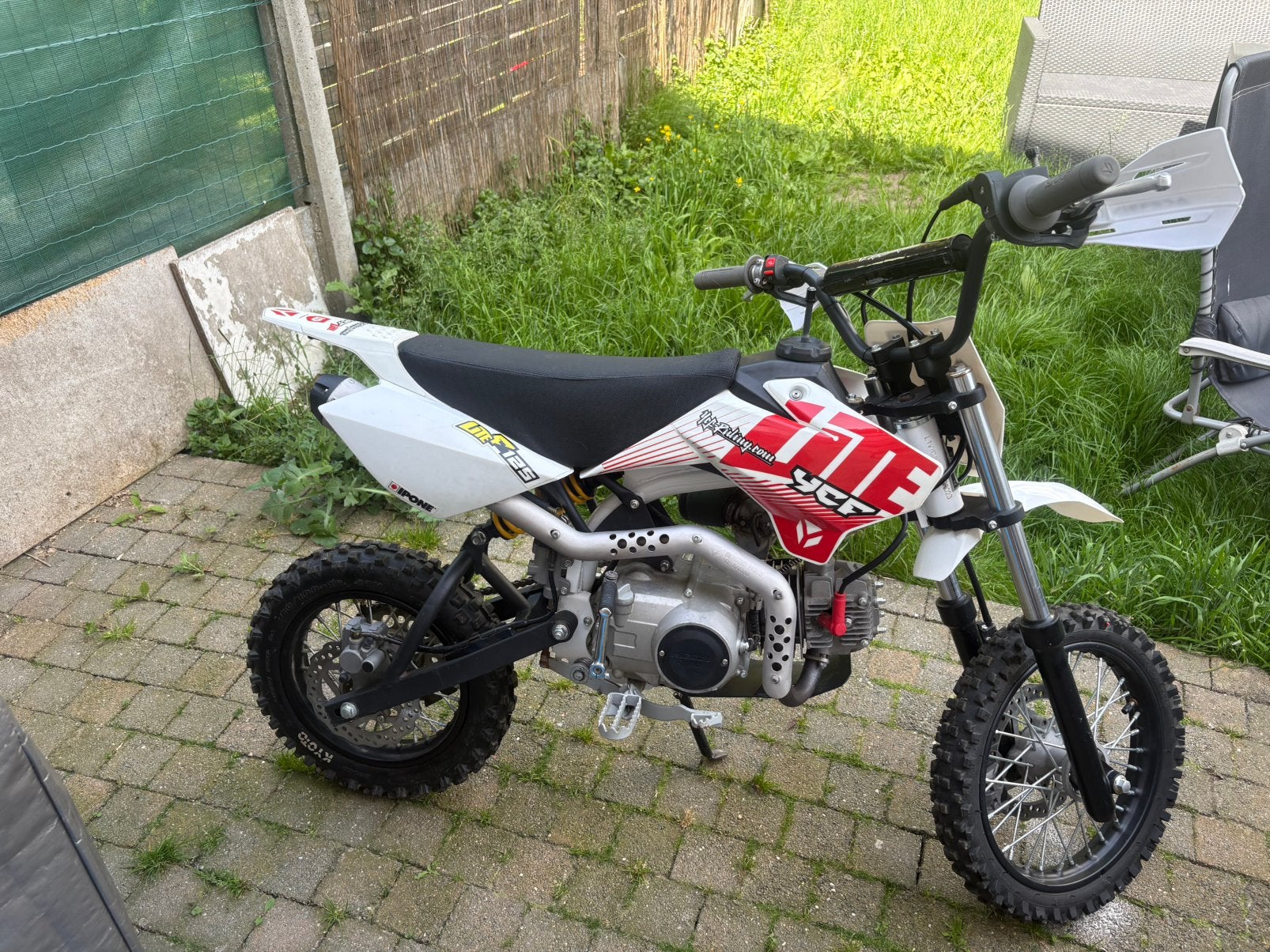 Ycf 125, Dirt Bike, 125 cm³, Enlèvement, Utilisé