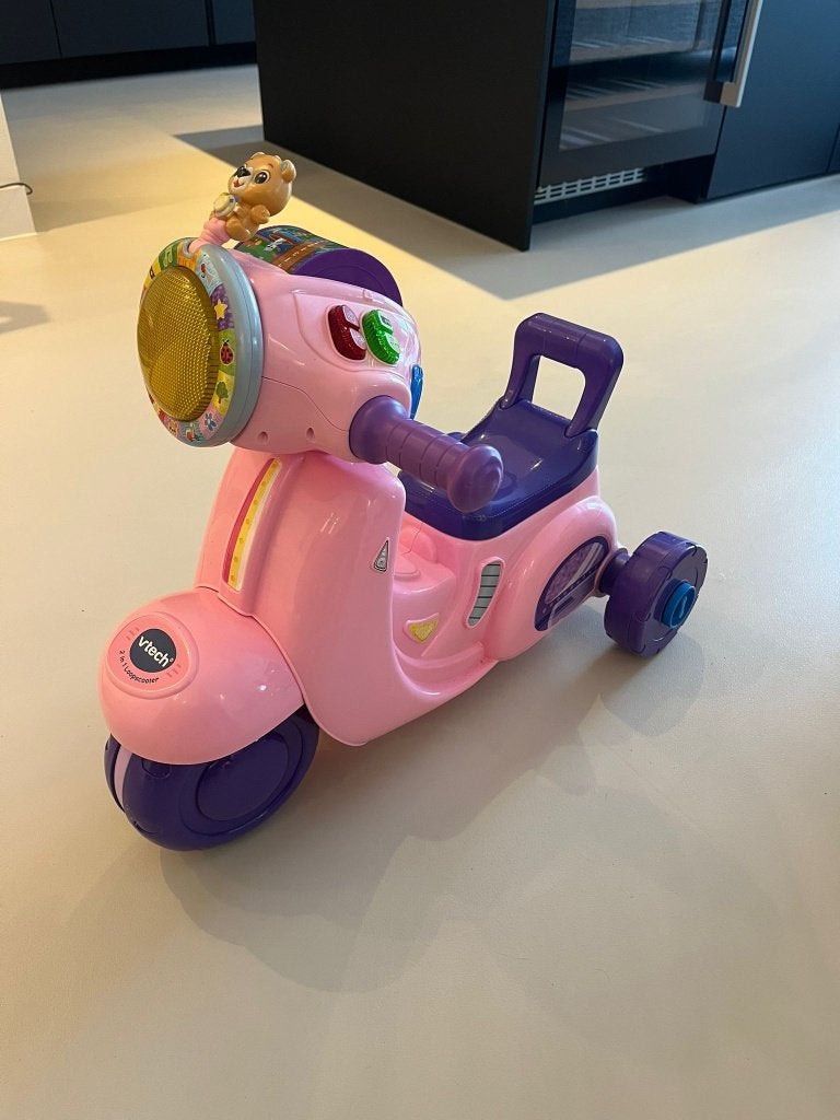 Loopscooter Vtech, Kinderen en Baby's, Speelgoed | Buiten | Voertuigen en Loopfietsen, Ophalen, Zo goed als nieuw, Loopvoertuig
