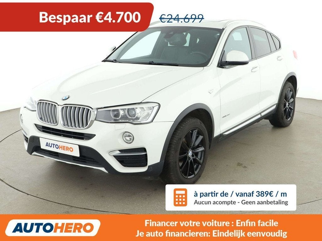 BMW X4 xDrive 20d (année de construction 2018), Autos, BMW, Cuir, Achat, Euro 6, Anti démarrage