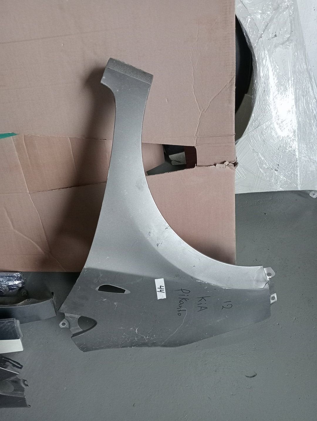 Kia Picanto III JA scherm, Kia, -, Garde-boue, Utilisé